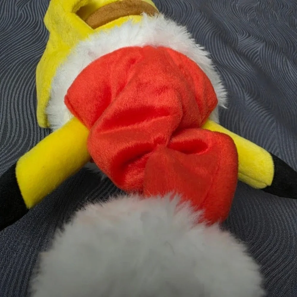 TOMY Pokemon 2017 Winking Pikachu Plush Santa Christmas Hat 8: Stuffed Animal